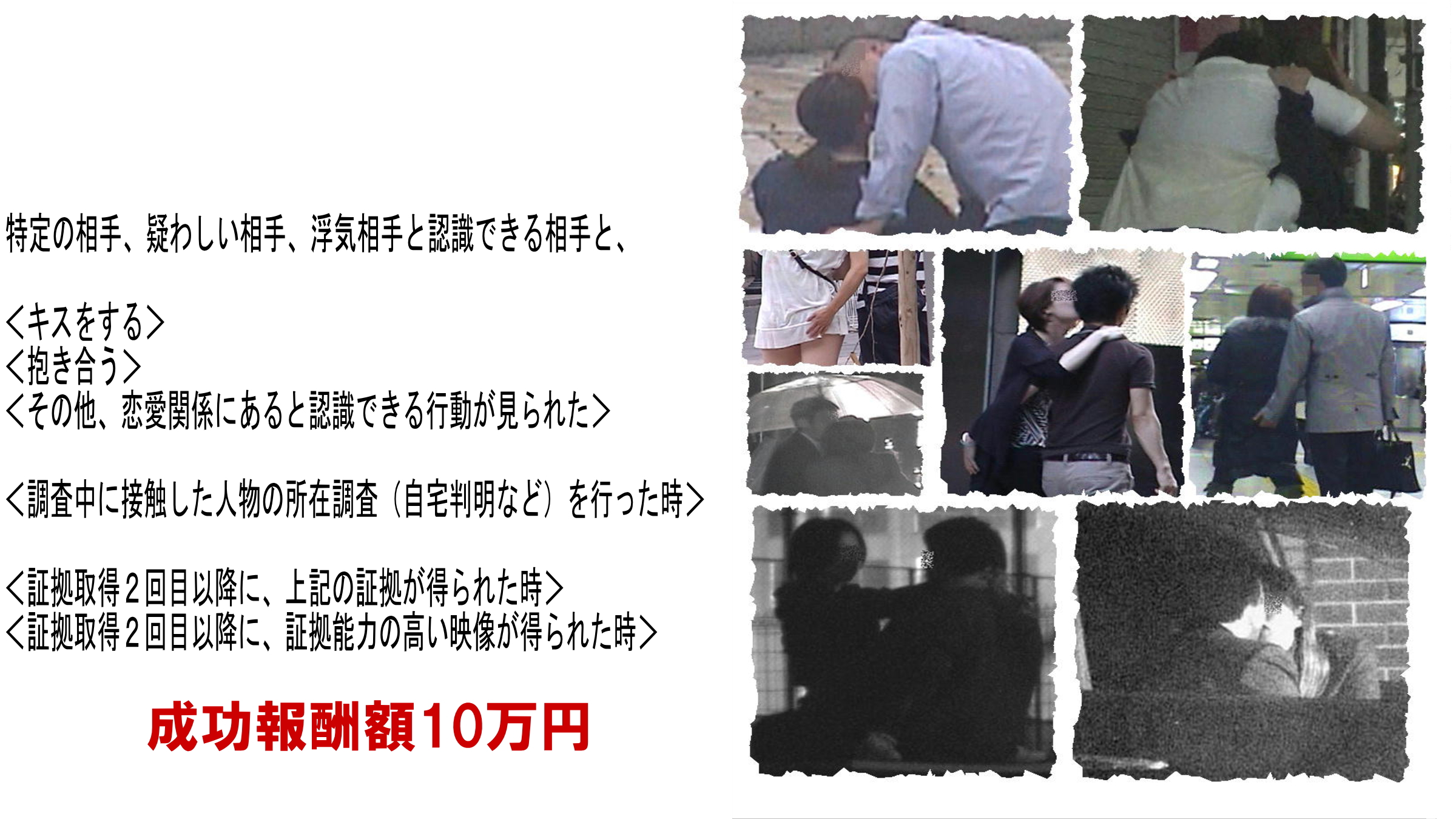 成功報酬制の調査料金